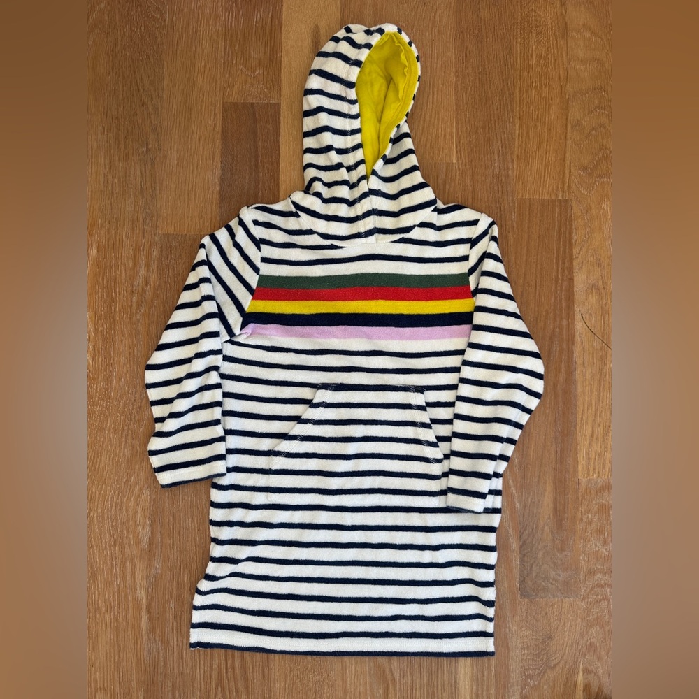 Mini Biden striped coverup. Size 8